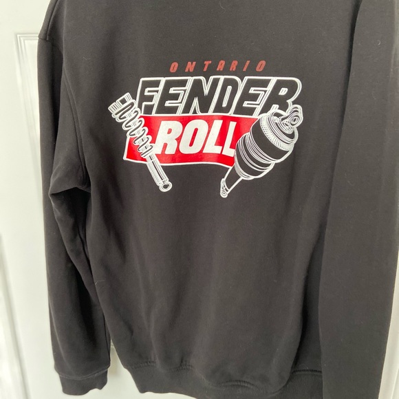 Men’s Vintage “Fender Roll” Hoodie Size Medium - Picture 4 of 4